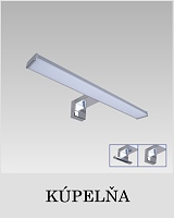 Kúpelňa-nástenné svietidlo TREMOLO DUALFIX LED_8W, IP44,70209q_Prezent_Svietidlá Labanc.