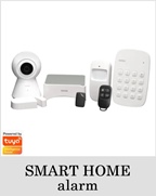 Smart Home alarm - Denver SHA-150 poplašný systém s kamerou a snímačmi.