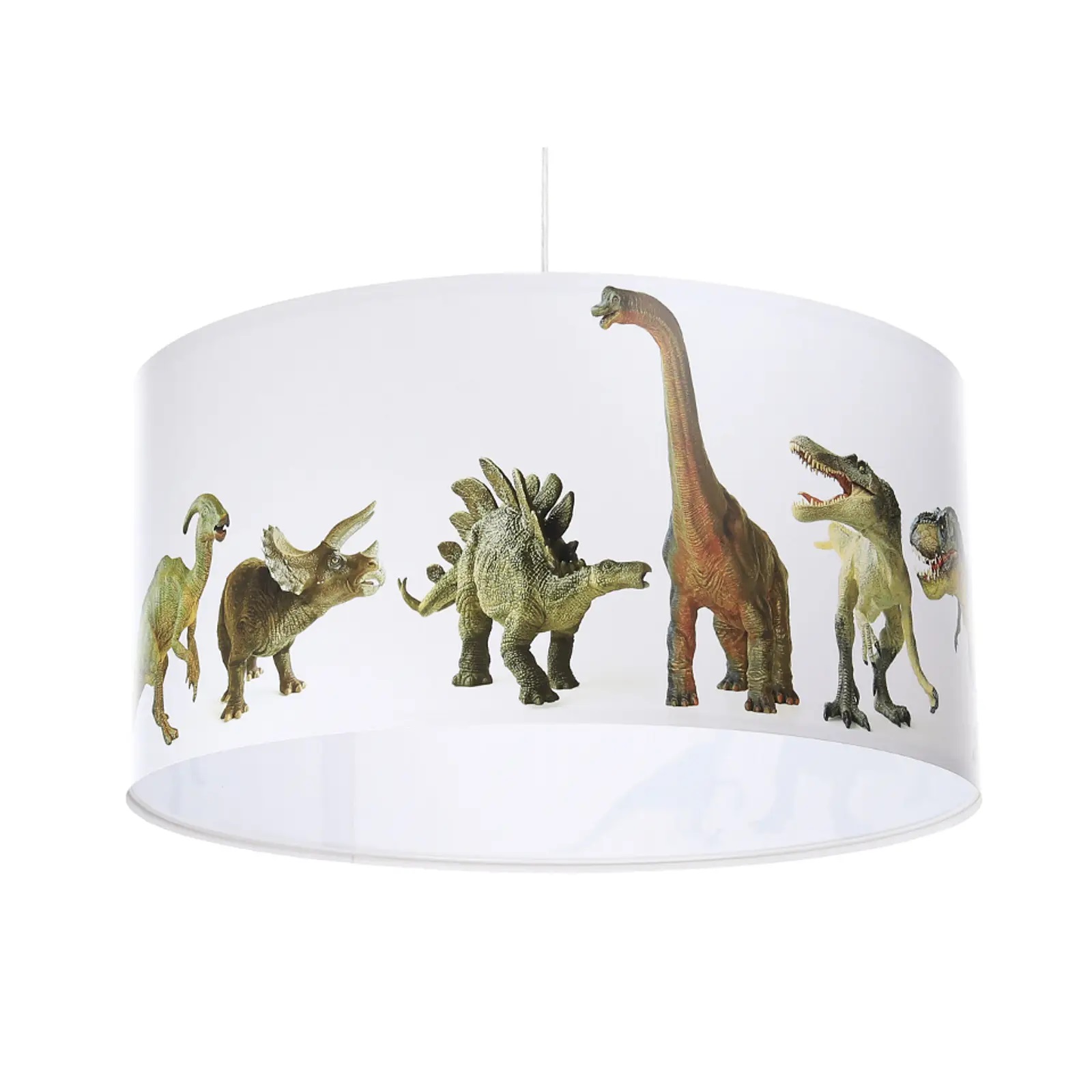 Detská závesná lampa DINO, 6728148, priemer 40cm, 1xE27.