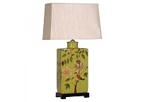 Vintage keramická lampa Gorrion s tienidlom béžovej farby 75cm, kód MLV20675.