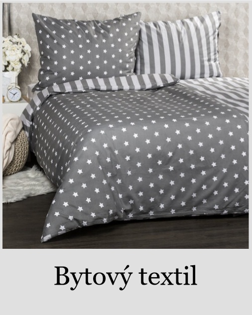 Bytový textil - 4Home Bavlnené obliečky Stars, farba sivá.