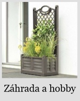 Záhrada a hobby - Bama Veľkoobjemový truhlík s okrasnou opierkou Separe capuccino_4Home.