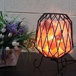 Industriálna lampa s Himalájskou ružovou soľou 3kg_220V 15W_kód 213-8_Bohostyle.sk.
