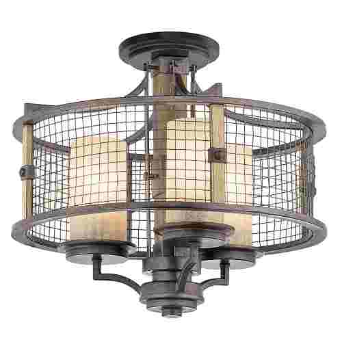 Lampa stropná, variabilná AHRENDALE, rustikálna štýl_Svetlá.sk.