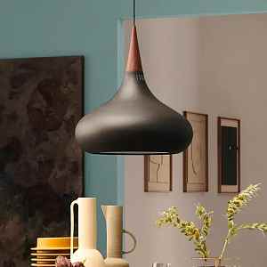 Závesná orientálna lampa ORIENT P3, čierna-ružová, Fritz Hansen_Svetlá.sk.