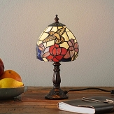 Stolná lampa Irena v štýle Tiffany, typ 1032195.