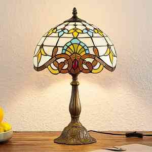 Stojaca luxusná lampa v štýle Tiffany-AUDREY Lindby_Svetlá.sk.