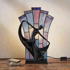 Stolná lampa FLAMINA Artistar v štýle Tiffany_Svetlá.sk.