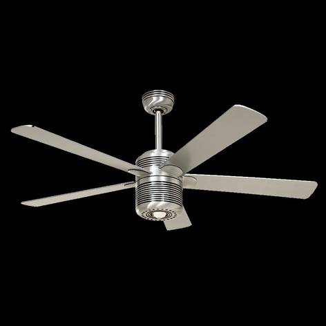 Stropný moderný ventilátor ALU so svetlom_Svetlá.sk.