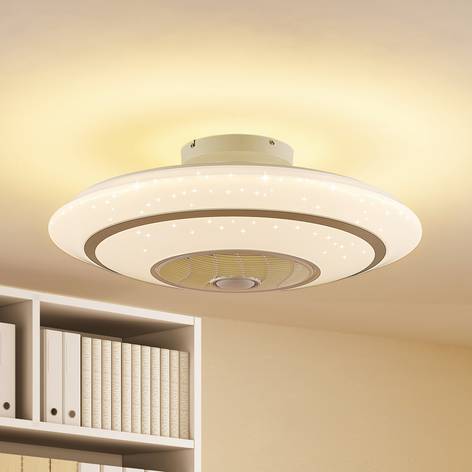 Stropný ventilátor KHEIRA Lindby s LED osvetlením_Svetlá.sk.