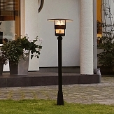 Verejné osvetlenie-Stĺpové svietidlo Freja, čierne-typ 5522671.