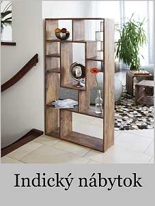 LAKŠMI - Indický exotický nábytok vyrobený z masívu mango a palisander.