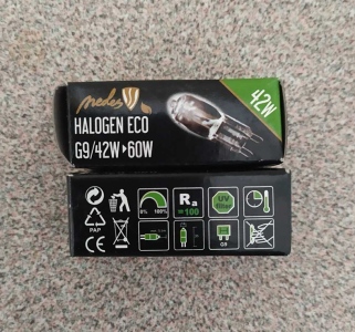 Halog. žiarovka NEDES  G9C_42W_ZHE 303_630lm_2700K.