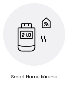 Smart Home - Kúrenie - Inteligentný dom, svetlá.