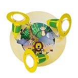 Stropná detská lampa rondel Džungľa_kód svietidla 3062147_Svetlá.sk.