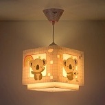 Závesná detská lampa Koala, ružová, kód svietidla 2507524_Svetlá.sk.