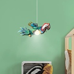 Závesná detská lampa Papagáj, kód svietidla 3062144_Svetlá.sk.