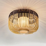 Stropná lampa Forestier Bamboo Light S, bambus, pr. 35 cm, farba čierna_kód svietidla 3567019_Svetlá.sk.