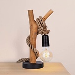 Stolná lampa Nerida, prírodné eukalyptové drevo_kód svietidla 10011957_Svetlá.sk.