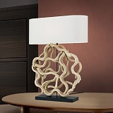 Stolná lampa Peggy s dreveným podstavcom_kód svietidla 10009346_Svetlá.sk.