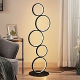 Lindby Jacek stojacia LED lampa, kód 9626834_Svetlá.