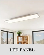 LED vnútorné panely - Lindby Stenley LED, 4 000 K, 119 cm x 29 cm_Svetlá.sk.