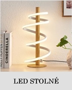 LED vnútorné stolné svietidlá - Lampa-Lucande Milora, dub_Svetlá.sk.