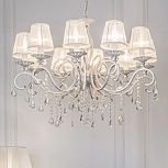 Luster Grace biela s tienidlami, 10-svetiel, kód svietidla 6727452_Svetlá.sk.