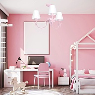 Svetlá - Luster visiaci Alice, farba ružová, do krásnej detskej izby, kód 3076030.