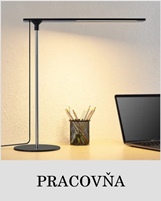 Osvetlenie domácej kancelárie-stolná LED lampa Lucande Pinami_Svetlá.