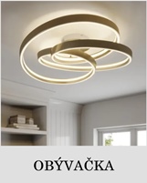 Osvetlenie obývačky-stropné LED svietidlo Lucande Gunbritt.