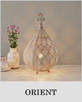 Orientálna stolná lampa LED Nabila, Marocký štýl bývania_Svetlá.sk.
