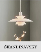 Škandinávsky štýl bývania-lampa Louis Poulsen PH 5 classic, biela matná_Svetlá.