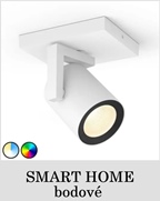 Smart Home osvetlenie bodové - Lampa Philips Hue Argenta LED, biela.