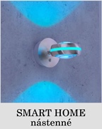Smart Home osvetlenie nástenné - LED svietidlo Trio WiZ Vista, nikel matné.