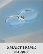 Smart Home osvetlenie stropné - svietidlo Trio WiZ Citizen stropné LED nikel matný.
