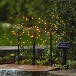 Solárna LED lampa Firework, sada s tyčou do zeme, kód svietidla 1523619_Svetlá.sk.
