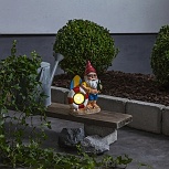 Solárna LED lampa Gnomy so záchranným kolesom, kód svietidla 1523780_Svetlá.sk.