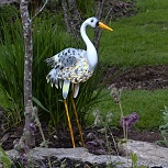 Solárna LED lampy Heron, figúrka volavky, kód svietidla 1527219_Svetlá.sk.