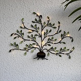 Solárne nástenné LED svetlo Tree of life, kód svietidla 1527218_Svetlá.sk.