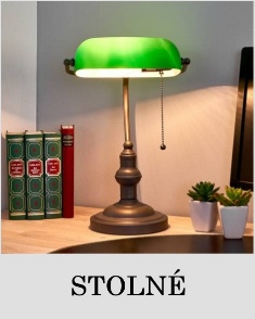 Stolné, stolové svietidlá, svetlá a lampy podľa kategórie - lampy na nočný stolík, na písací stôl, s klipom, LED a drevené.