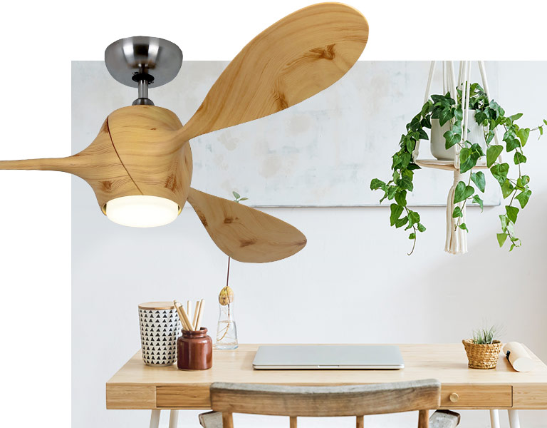Ventilátory - klasické, moderné, s LED osvetlením
