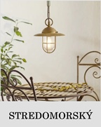 Stredomorský štýl vonkajšieho osvetlenia - Lampa Bruno, antická mosadz_Svetlá.sk.