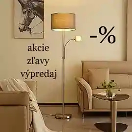 Akcie, zľavy, výpredaj osvetlenia, svietidiel, lámp a lustrov pre dom a záhradu.